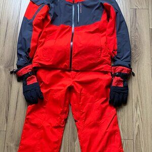 Men’s Spyder GTX Jacket, ski pants & Gloves